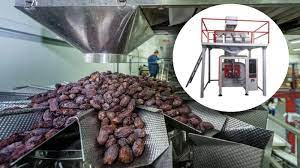 دستگاه بسته بندی خرما پرس شده، سلفون کش خرما